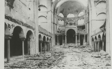 Interior View Of The Destroyed Fasanenstrasse Synagogue Berlin 1